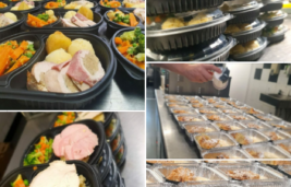 High Definition Fitness supplying West Wicklow House with dinners for the elderly