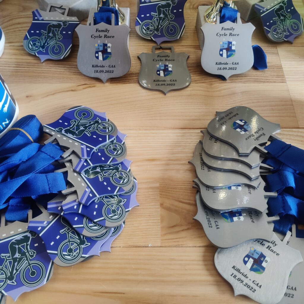 Kilbride GAA - Cycle Medals