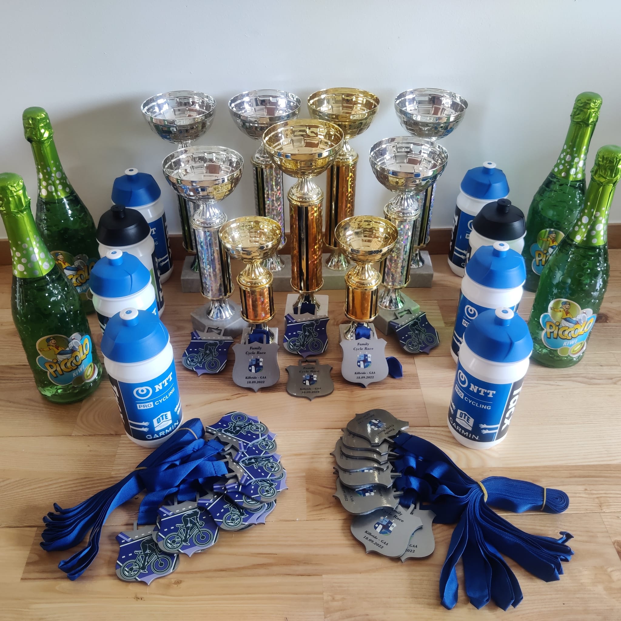 Family Cycle this Sunday…Medals and Trophies have arrived – Register Today…