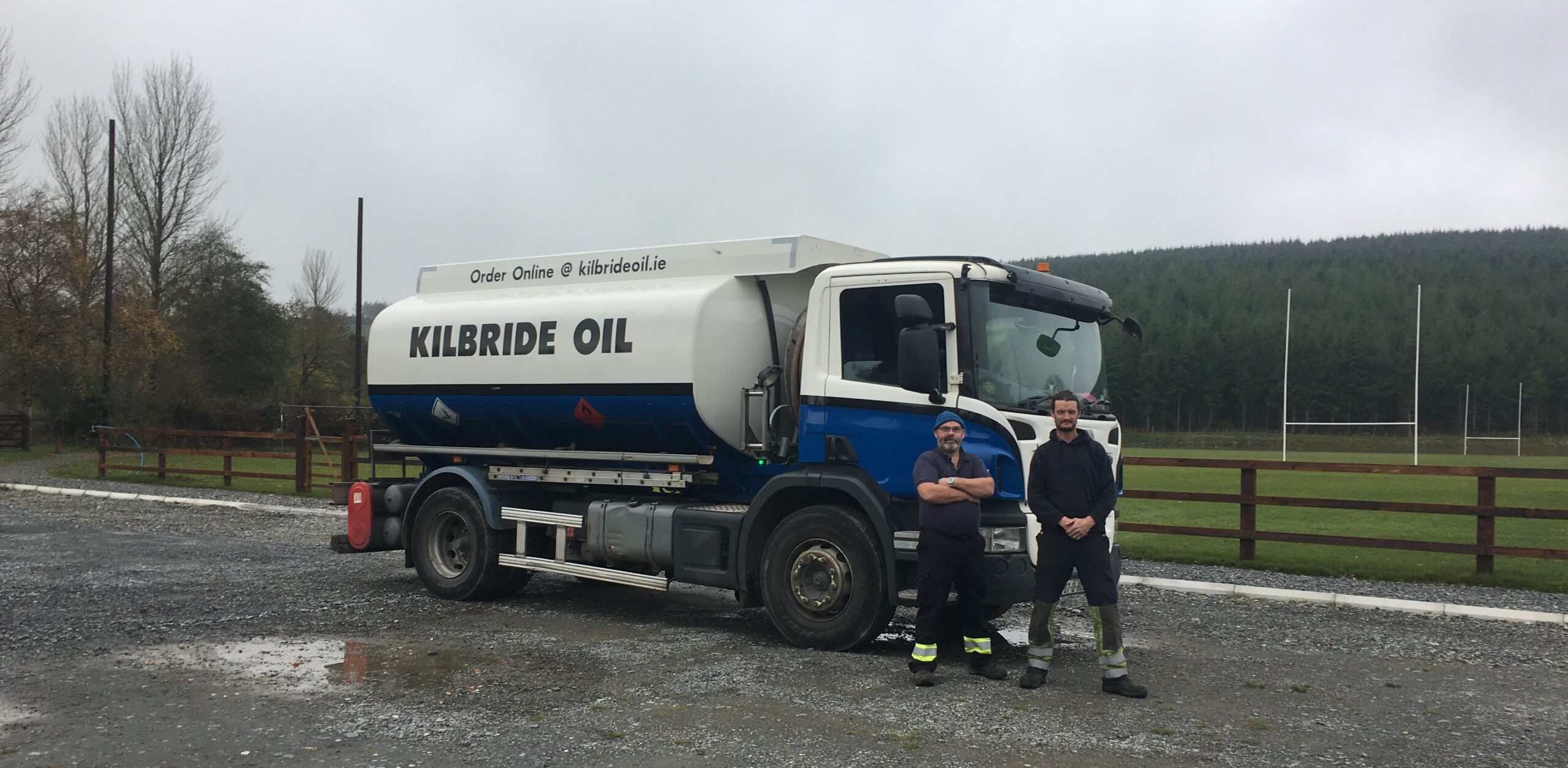 Kilbride Oil's Adam Kiernan and Sean Murphy