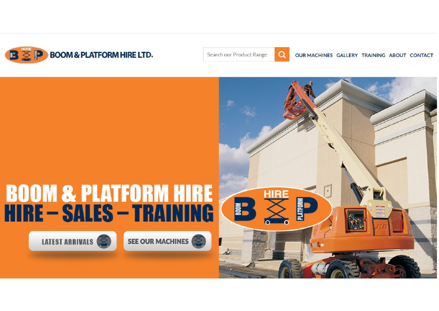 Boom & Platform Ltd. - Full Page Advert