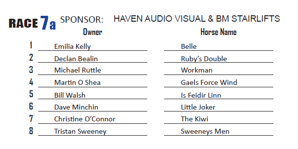 Haven Audio Visual & BM Stairlifts - Race Sponsorship