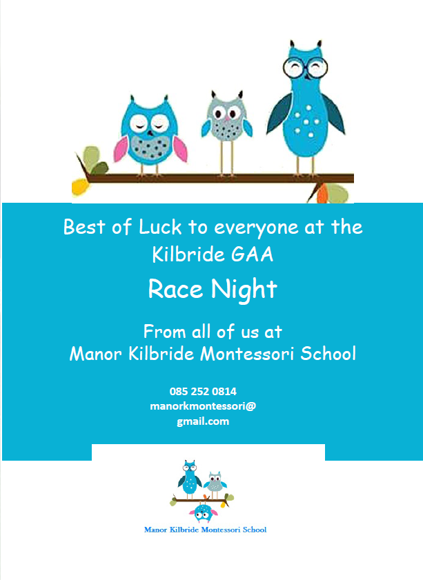 Manor Kilbride Montessori School - Full Page Advert