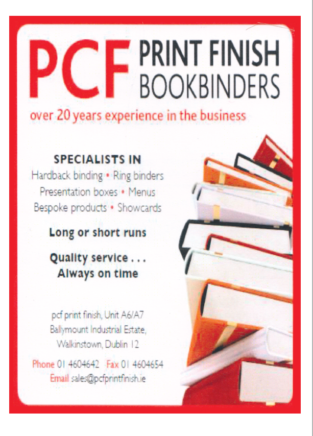 PCF - Full Page Advert