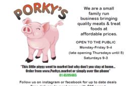 PORKY'S ensures a great Playground Opening...success...