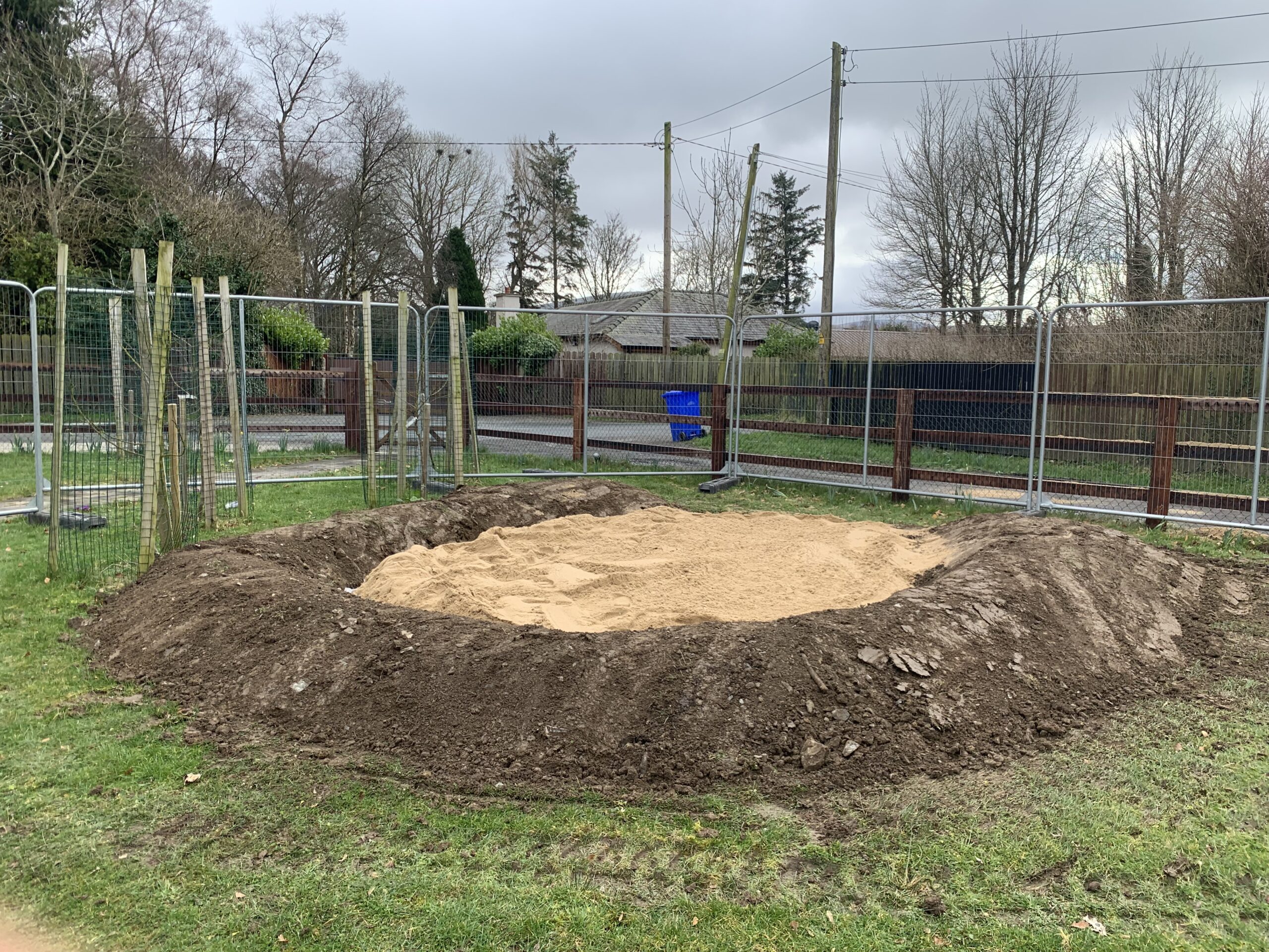 Manor Kilbride Playground Breaks Ground!! – Day 1 – Video and Photos