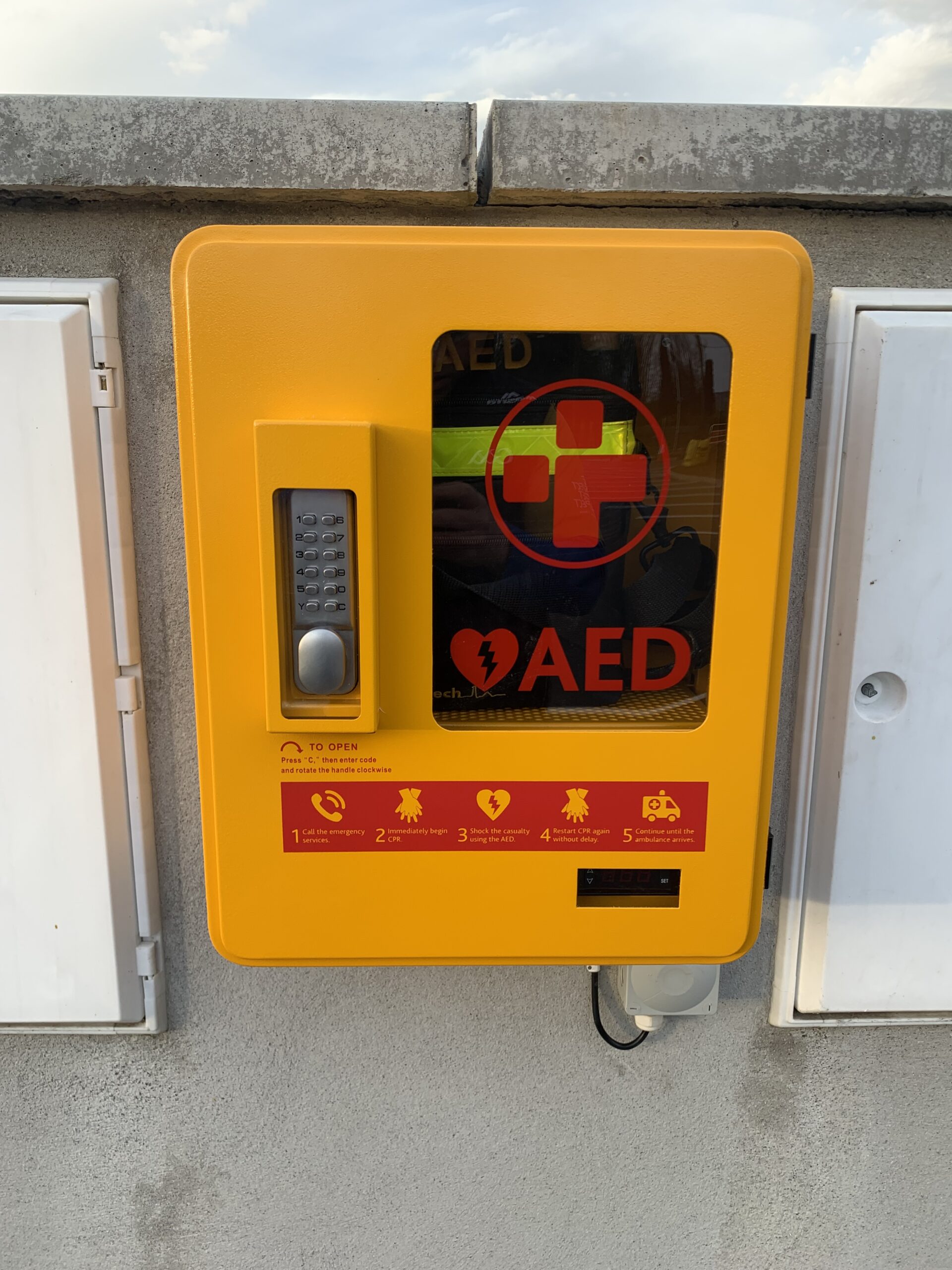 Club Defibrillator now available to the Public…