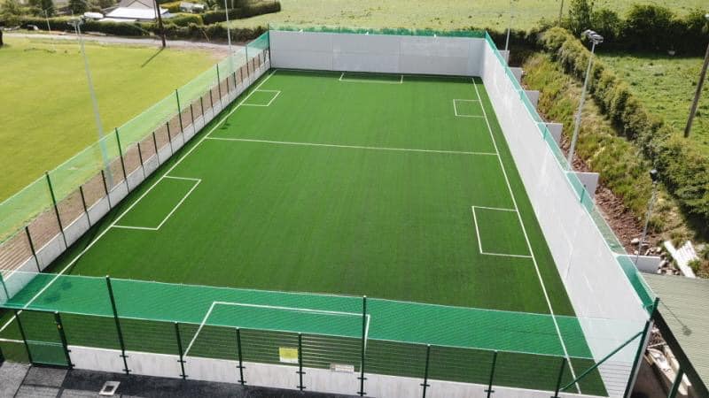 All Weather Pitch with Hurling Wall