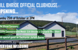 Club News - Clubhouse Opening...Sunday the 25th of October 3PM...Annual Race Night 7th of November...Kevin's Minor Final...Halloween Club Party and other news.