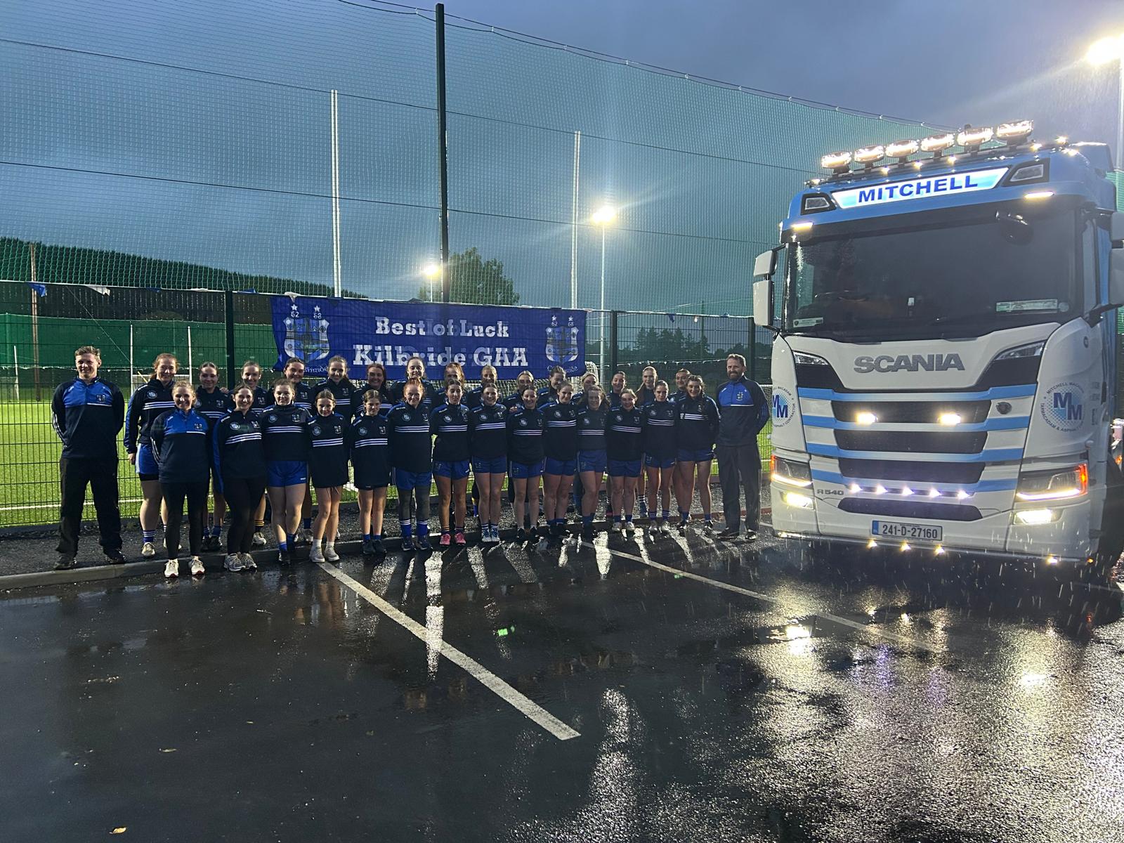 Our Ladies Sponsors...Mitchell Macadam, Jamie Kershaw Plant & Agri, Richard Ward of Dreamtime Homes and Bill Walsh