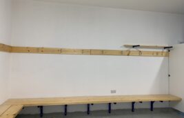 Clubhouse works continues all ahead of the big day...