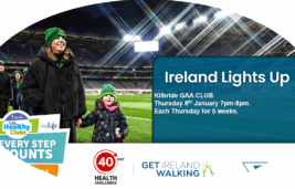 Ireland Lights up - 2026...Kilbride GAA...Manor Kilbride - Thursday from 7:00pm to 8:00pm