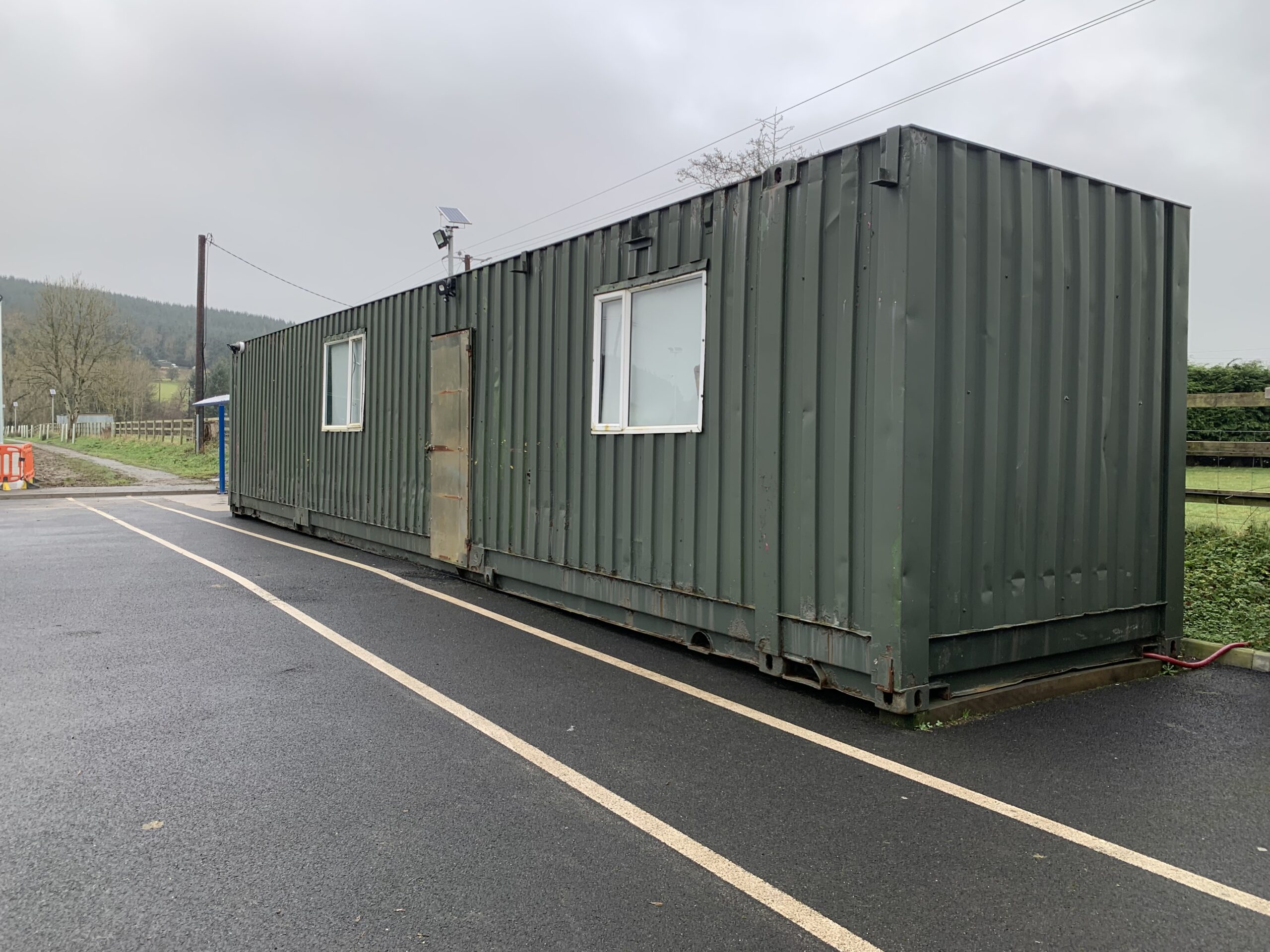 Our old Dressing Rooms and Storage Unit 45 Foot Container is up for sale...ideal for any Club...