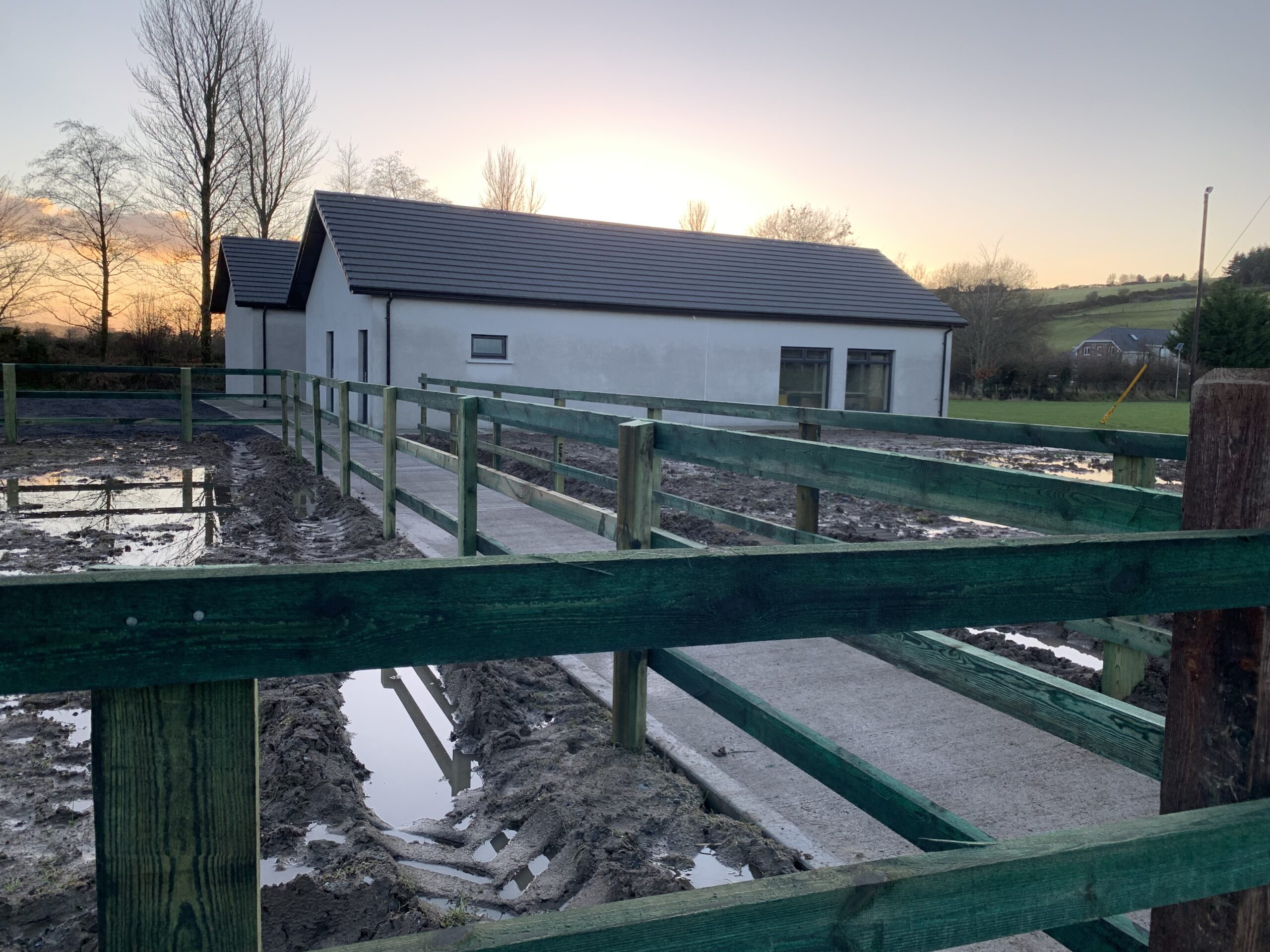 Fencing around the Clubhouse and All Weather Facility now complete…Photo Gallery