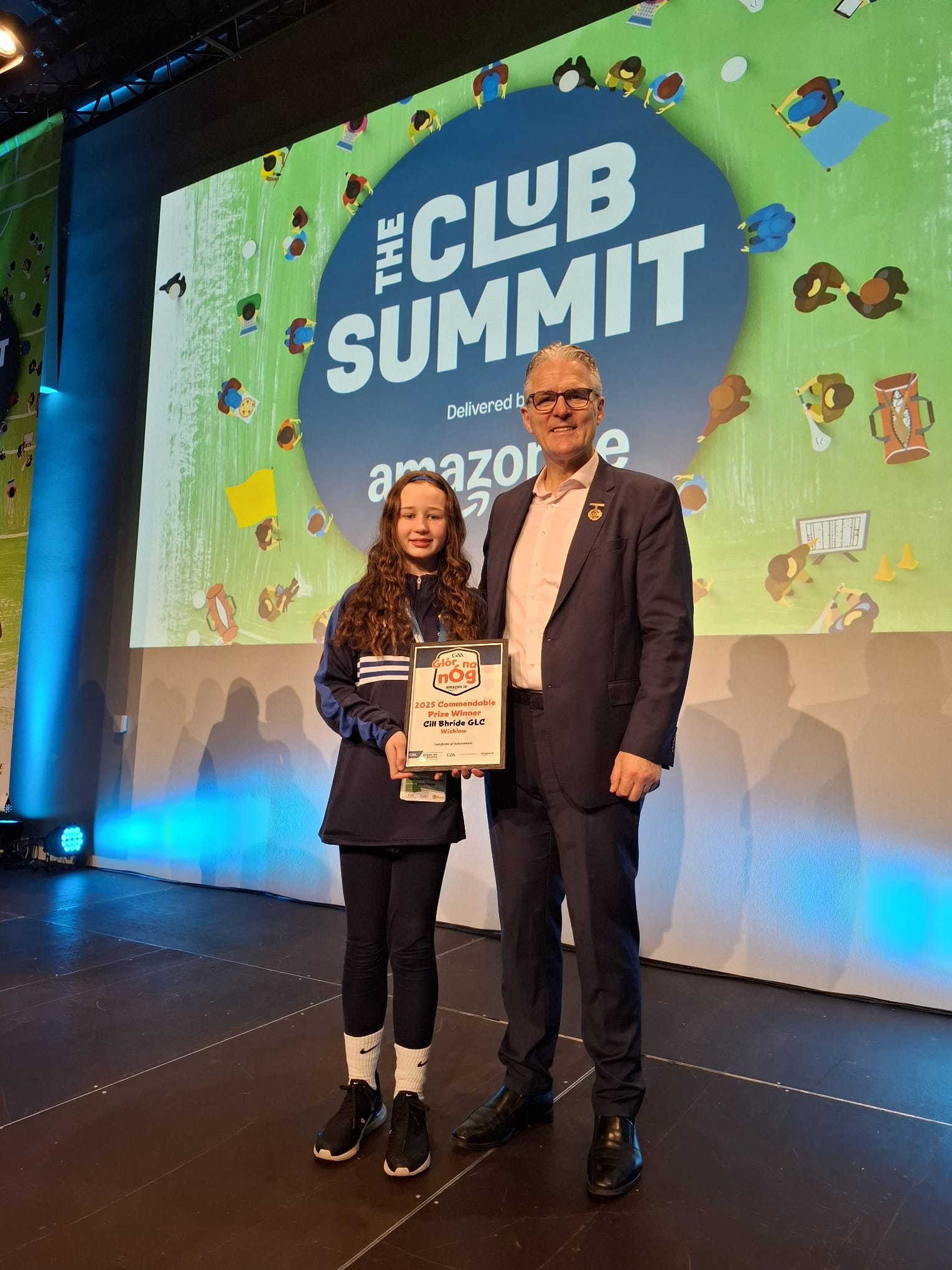 Club News – 9th of February – Another Croke Park Award, New Sponsor, Palestine Drinks, All Weather Pitch, Clubhouse Updates…big opening 8th of March….