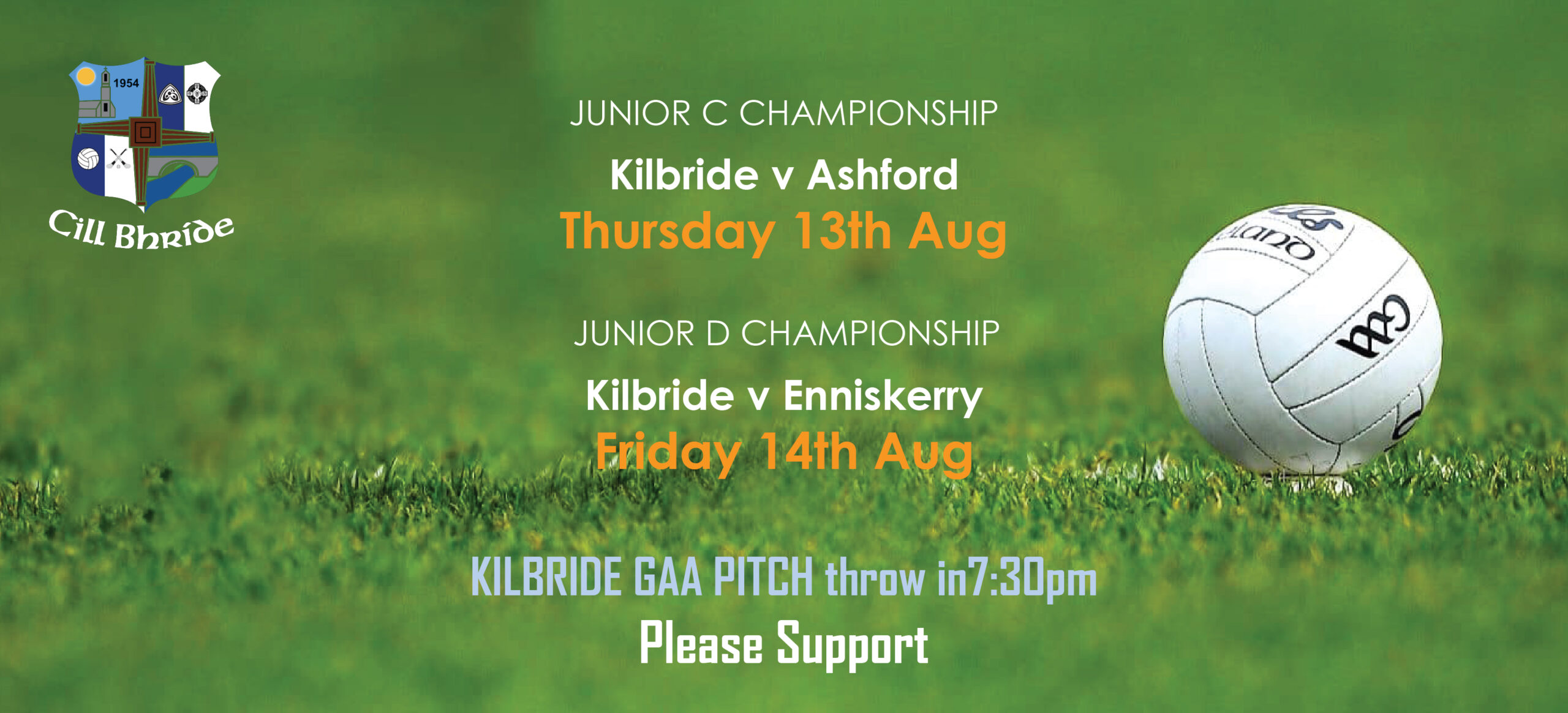 Three Championship Matches at HOME this week – please support…